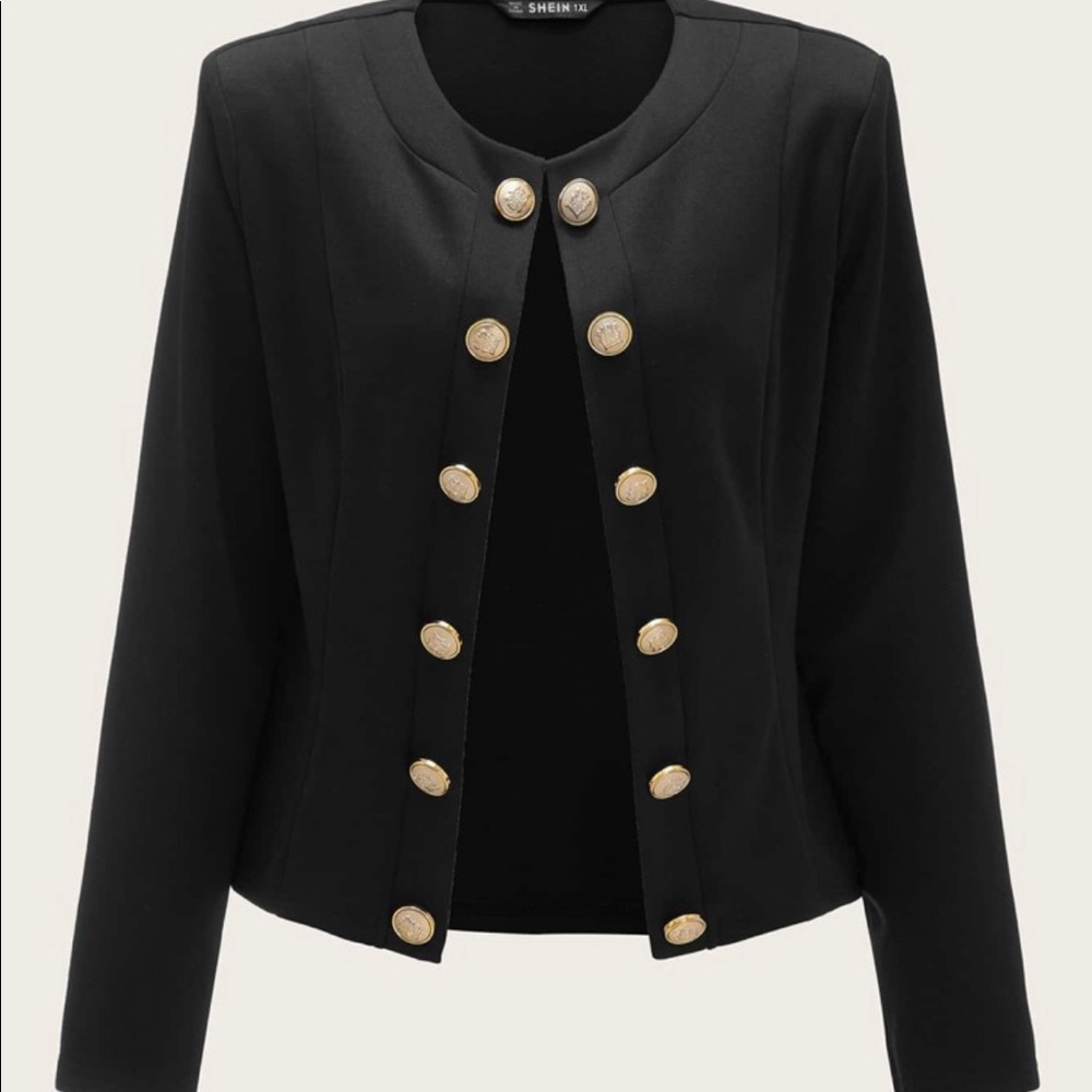 NWOT classy black jacket